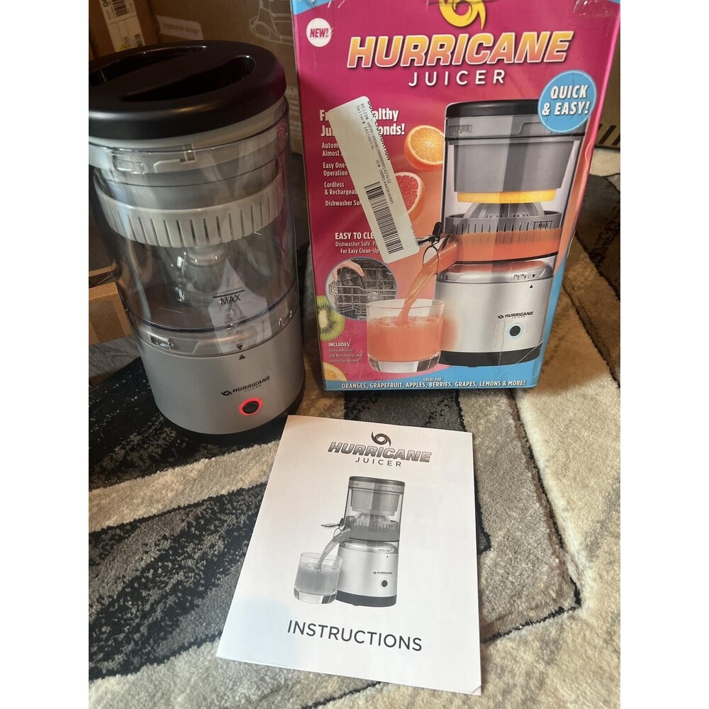 Hurricane Juicer Automatic Power Juicer - Salvage READ DESCRIPTION